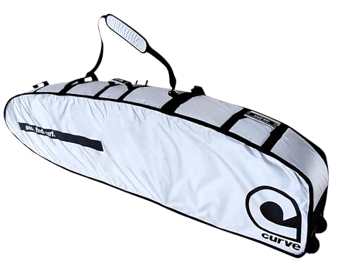 Curve Wheeled Coffin Surfboard Bag