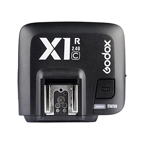 Godox X1R-C inalámbrico receptor controlador TTL 2,4 GHz Flash disparador remoto para cámara Canon