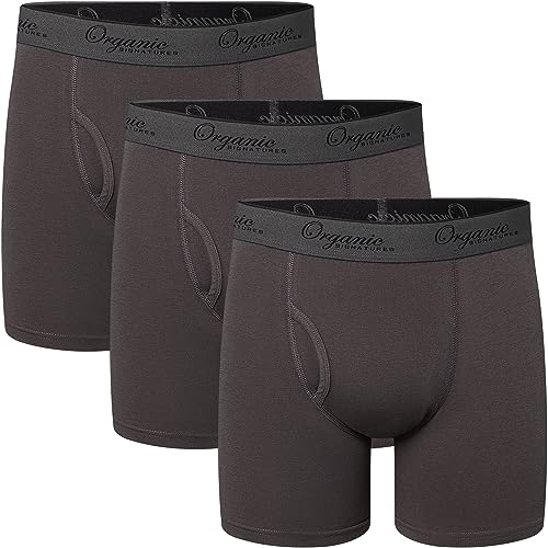 Mens Underwear Boxer Briefs Cool Soft Stretchy Ethical 3 Pack