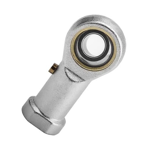 Bztoolbox 1Pc PHSB5 Rod End Bearing, 5/16 Inch Bore Pre-Lubricated Bearing, 5/16-24 Female Thread Right Hand