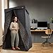 Portable Vocal Booth, Home Recording Studio, Echo-Free Sound Isolation Booth for Voice-Over, Podcast & Music - Compact Frame with Thick Acoustic Blankets, Easy Setup