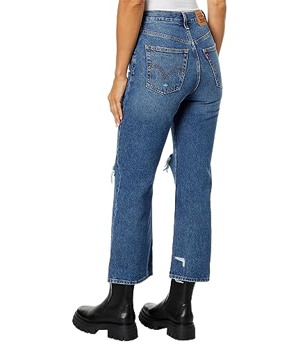 Image of Levi's Women's Ribcage Straight Ankle Jeans