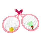 BCOATH Bádminton Portátil para Raquetas y Juego de Tenis Juvenil para Interior y Exterior Diseño Atractivo y Fácil de Transportar