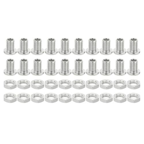 PATIKIL M8x13 mm Zpt~߂˂ 20Zbg ibgLbgt VtgmuA_v^[ lWϊA_v^[ {gzp DIYVfAt@Xi[ȂǂɑΉ\