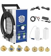 MOTOCOCHE Brake Fluid Bleeder Kit Electric with 7 Adapters, 0~3 Bar Automotive Oil Fluid Extracto...