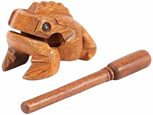 Portachiavi In Legno A Forma Di Rana Rospo Maculato, Artigianale Onwomania, Confezione Regalo, Spedito Dalla Germania - 2