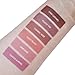 Aromi Peach Matte Liquid Lipstick | Peachy Nude Lip Color, Pink Caramel, Vegan, Cruelty-free, Long-Lasting, Kiss Proof, Handmade (Fuzzy Peach)