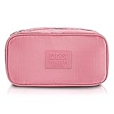 Bolsa Porta Lingerie Viagem Poliéster Rosa - Jacki Design