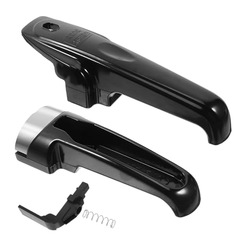 ULTECHNOVO Mango Resistente Al Calor para, Juego De Mangos Ergonómicos Desmontables para Tapa y Cuerpo, Plástico Duradero, Accesorio Cocina, Repuesto para Ollas De 24-28 Cm