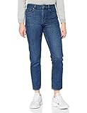 100% Algodón G-STAR RAW 3301 High Waist Straight 90\'s Ankle Vaqueros, Azul (Medium Aged Stone 8973-6093), 25W / 32L para Mujer