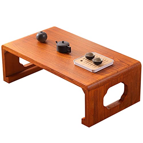 Table basse rétro en bois de qualité supérieure style zen
