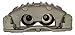 ACDelco Gold 18FR1893 Front Passenger Side Disc Brake Caliper Assembly (Friction Ready Non-Coated), Remanufactured