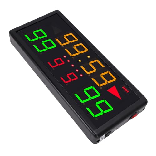 Marcador electrónico inalámbrico para baloncesto y deportes miniatura 1