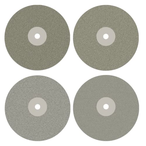 Diamond Lap Wheel Disc 8" x 1/2" Arbor 1500-3000 Grit