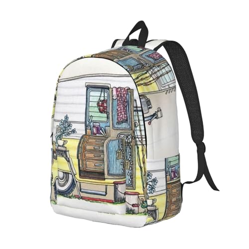 Sac à dos en toile confortable pour transporter un ordinateur de 15 pouces - 2