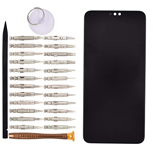 Image of LCD Screen Display Digitizer Touch Panel Without Frame Screen Replacement for Honor 8X Honor View 10 Lite(Black)