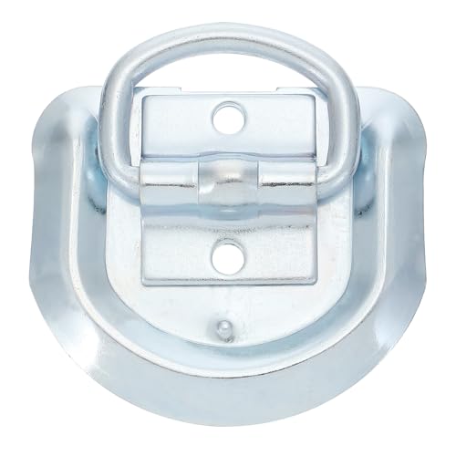 POPETPOP Anillo D para Amarre Resistente con Montaje Superficie Anclaje para Remolques y Cargas Diseño Optimizado y Fácil Instalación para Seguridad y Sujeción Eficaz