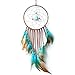 Dremisland Indian Double-circle Dream catcher Wind Chimes Feather Pendant wall hanging home decoration Gift