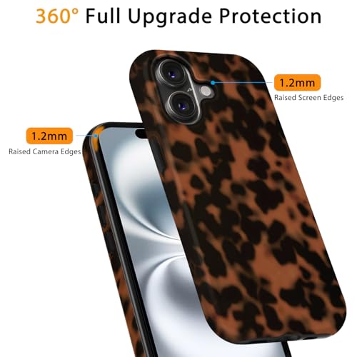 BayPastel X for iPhone 16 Case Tortoise Shell Cute Design - image 2