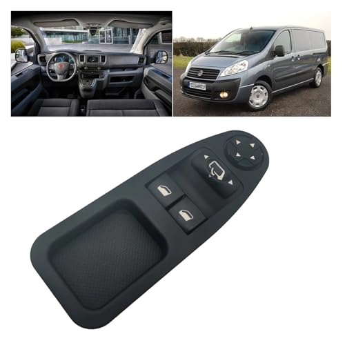 Interrupteur de commande fenêtre électrique Citroën Jumpy commande bouton vitre 6554ZJ - 2