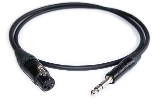 MOGAMI�y2534 ���zXLR�L���m��(���X)-TRS�t�H�� 1.5m / NEUTRIK NC3FXXB��NP3XBAG / �u�b�V���O��