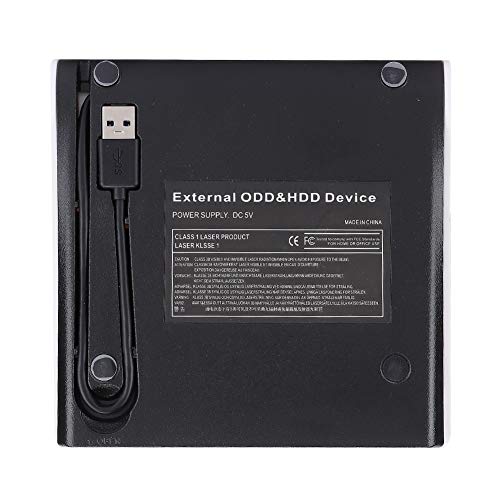 Caja externa para unidad CD/DVD con interfaz USB 3.0 miniatura 7