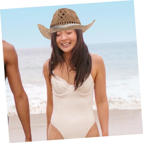 1piece Wide Brim Sun Hat for Women Summer Outdoor Travel Hat Uv Protection for Beach Fishing Hiking and Camping Activities Lightweight and Breathable Design Khaki4