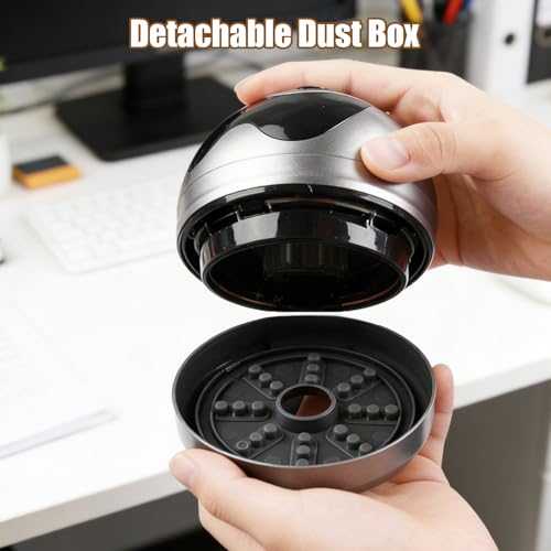 Tischstaubsauger Mini Tischsauger, Klein Handstaubsauger USB Wiederaufladbar Staubsauger, Tragbar Hohe Saugleistung Elektrischer Staubreiniger, Tischsauger Mini für Desktop Büro Auto Schule Haushalt