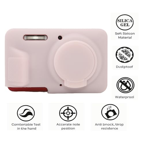 Funda compatible para cámara Kodak FZ55 color rosa miniatura 4