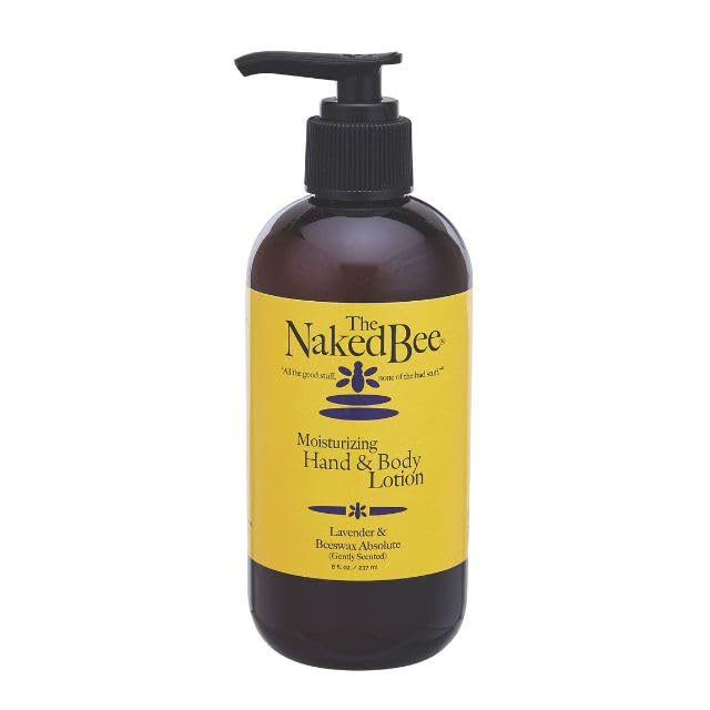 Image of The Naked Bee Moisturizing Hand & Body Lotion Lavender Beeswax Absolute (8 Fl Oz)