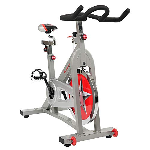 Sunny Health&Fitness SF-B901 18 KG Flywheel Chain Drive Pro Indoor Cycling Exercise Bike, silver Sunny Health&Fitness SF-B901 18 KG Flywheel Chain Drive Pro Indoor Cycling Exercise Bike, silver