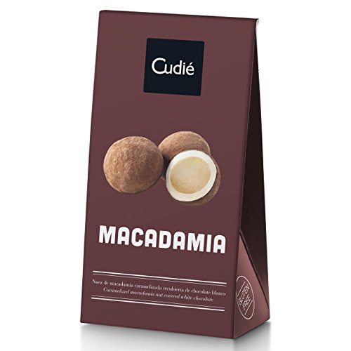 Catanies - karamellisierte Macadamia in weißer Schokolade, Cudie, 80 g Cover