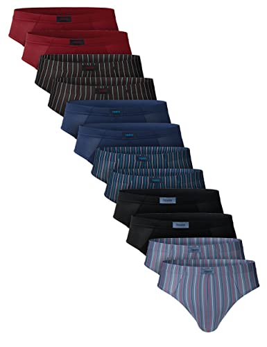 7Days Calzoncillos clásicos para hombre en pack de 6 o 12 unidades de microfibra con elastano., 12 unidades., M Cover