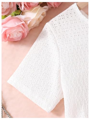 OYOANGLE 2 Piece Outfits Floral Print Cute A Line Cami Dress and Short Sleeve Button Front Top Sets with Belt4