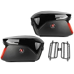 Maletas Laterales Ducati Multistrada 1200 Bagtecs Set Maletas Laterales + Soporte Compatible para Ducati Multistrada 1200/ S PX74BL