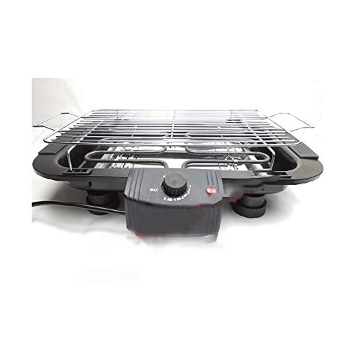Parrilla eléctrica portátil sin Humo para el hogar, Parrilla eléctrica para Acampar al Aire Libre, Quemador de Picnic, Horno de Barbacoa de carbón para Acampar