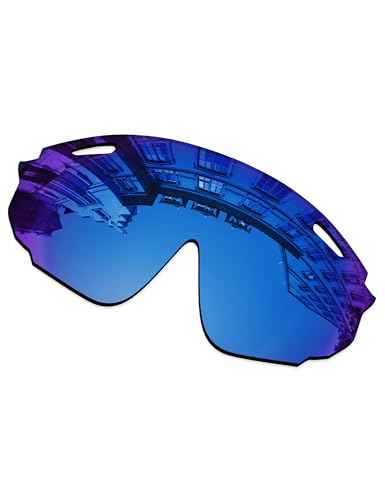 Image of Lenses Replacement for Oakley Wind Jacket 2.0 OO9418 Sunglass - Confirm Fit | Scratch Resistant