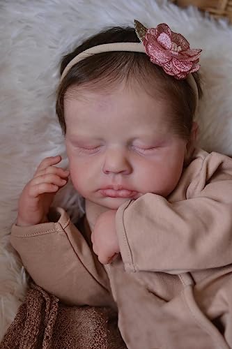 Muñeco Reborn Baby Dolls de 20 pulgadas, bebé realista miniatura 1
