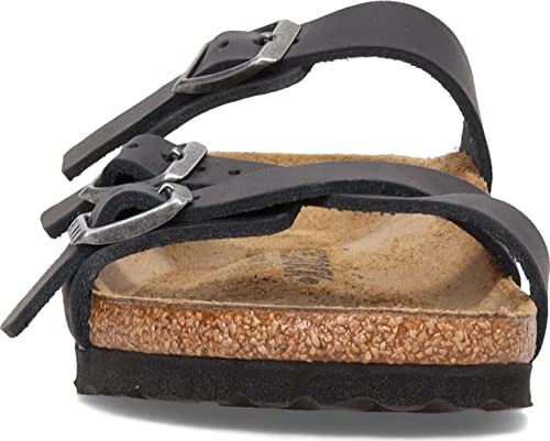 Image of Birkenstock unisex-adult 1019597Arizona Sfb Black Bflor