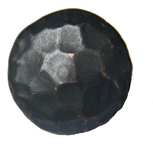 25 Small Clavos Rustic hamered Nailheads in Oil Rubbed Brass About 3/4 inch