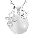 Saga Gioielli - Collar llamador de ángeles, bola mexicana C