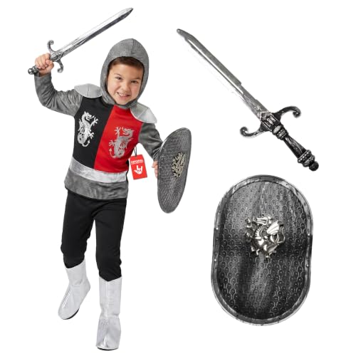 Disfraz de caballero medieval para niños Morph