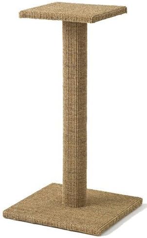 Sustainable Lifestyles 30-postperch-Spice 30 in. Sisal Cat Scratching Post and Perch - Spice