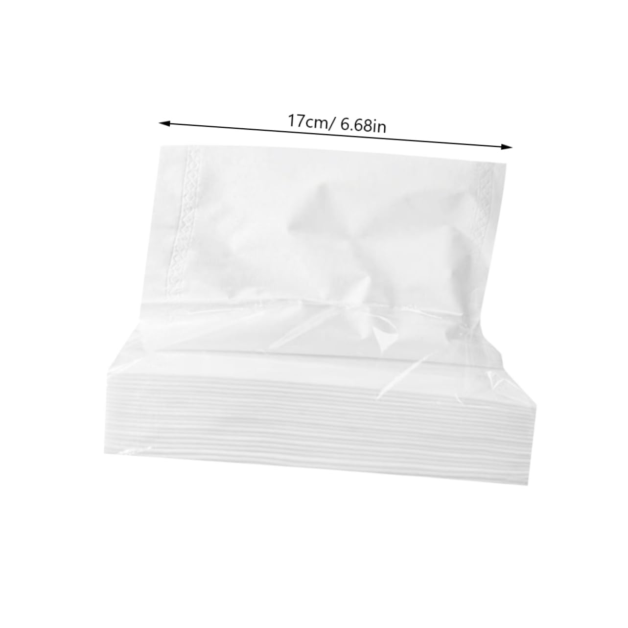 Healeved Napkin Tissue Bulk 10 Packs of 90 Sheets White for Home Commercial Use