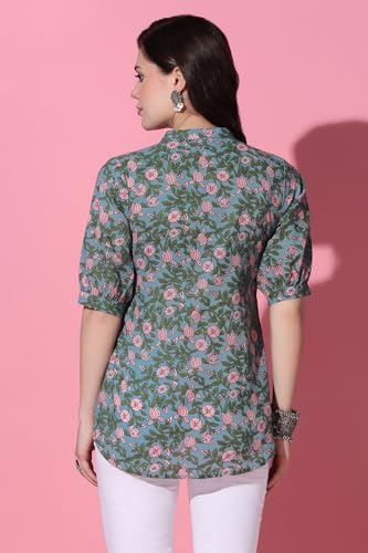 Image of Fashion Dream Women's Cotton Regular Fit Shirt|Formal |Party Western Stylish|Casual |Fancy |Printed Shirts