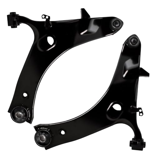 Image of Detroit Axle - 6pc Front Suspension Kit for 2009 2010 2011 2012 2013 Subaru Forester, Coil Spring Struts Lower Control Arms Sway Bars Replacement Quick Install Ready Struts Shocks Assembly