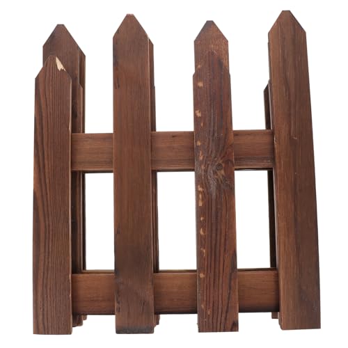 BESPORTBLE 1 Pc clôture de noël Jardin clôture palissade grillage jardin clôture jardin claustra bois exterieur décor clôtures en bois de cour extérieure clôture en bois de la cour légume