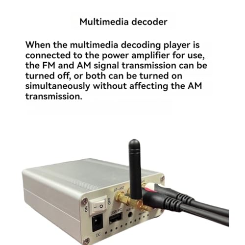 Transmetteur AM FM Bluetooth modulateur frequence audio prise EU