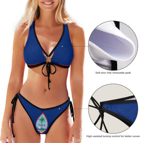 Bikini triangular de Guam para mujer que evita transparencias 5
