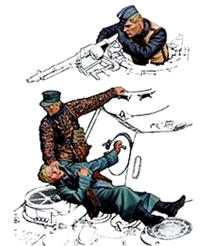 Soldat allemand 1/35 figurines résine à peindre pour corriger vos manques de diorama